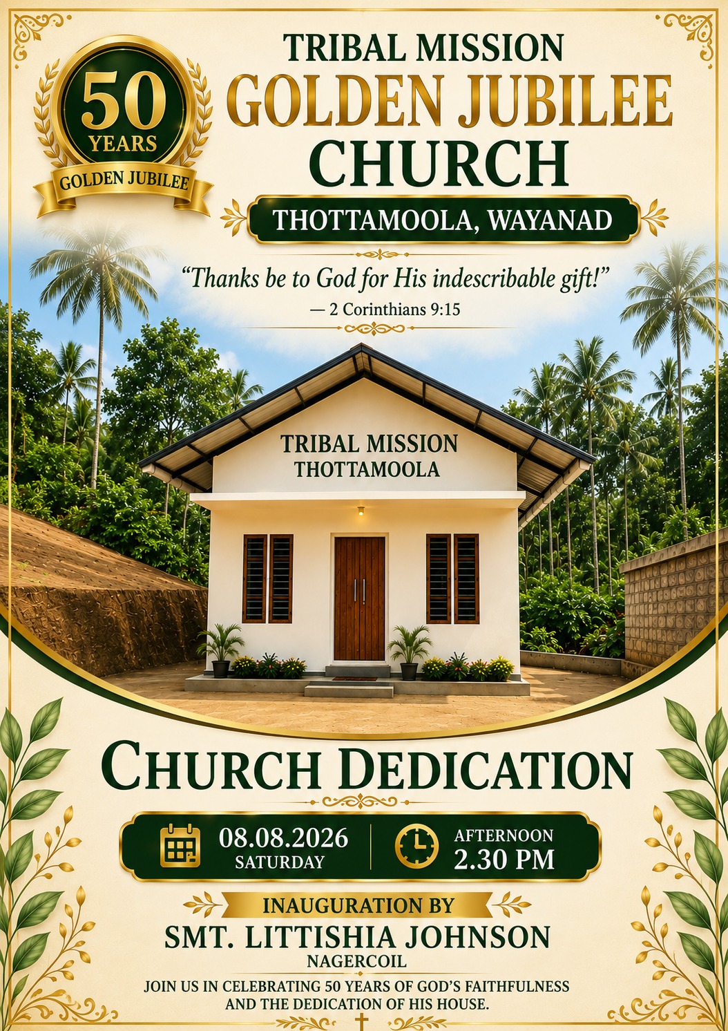 THOTTAMOOLA CHURCH WAYANAD